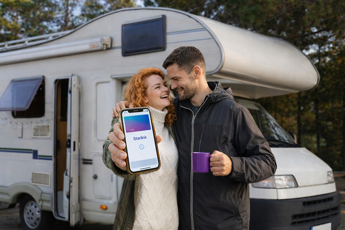 Підключення до старлінк