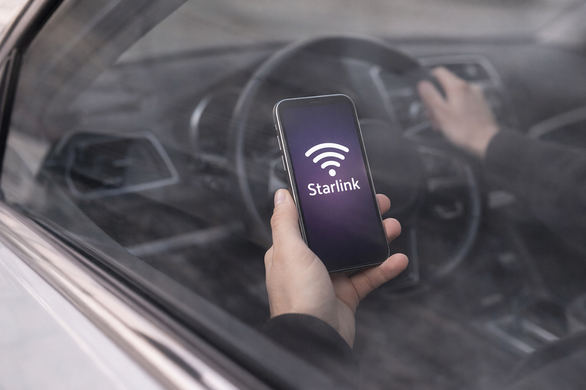 старлінк для автомобіля