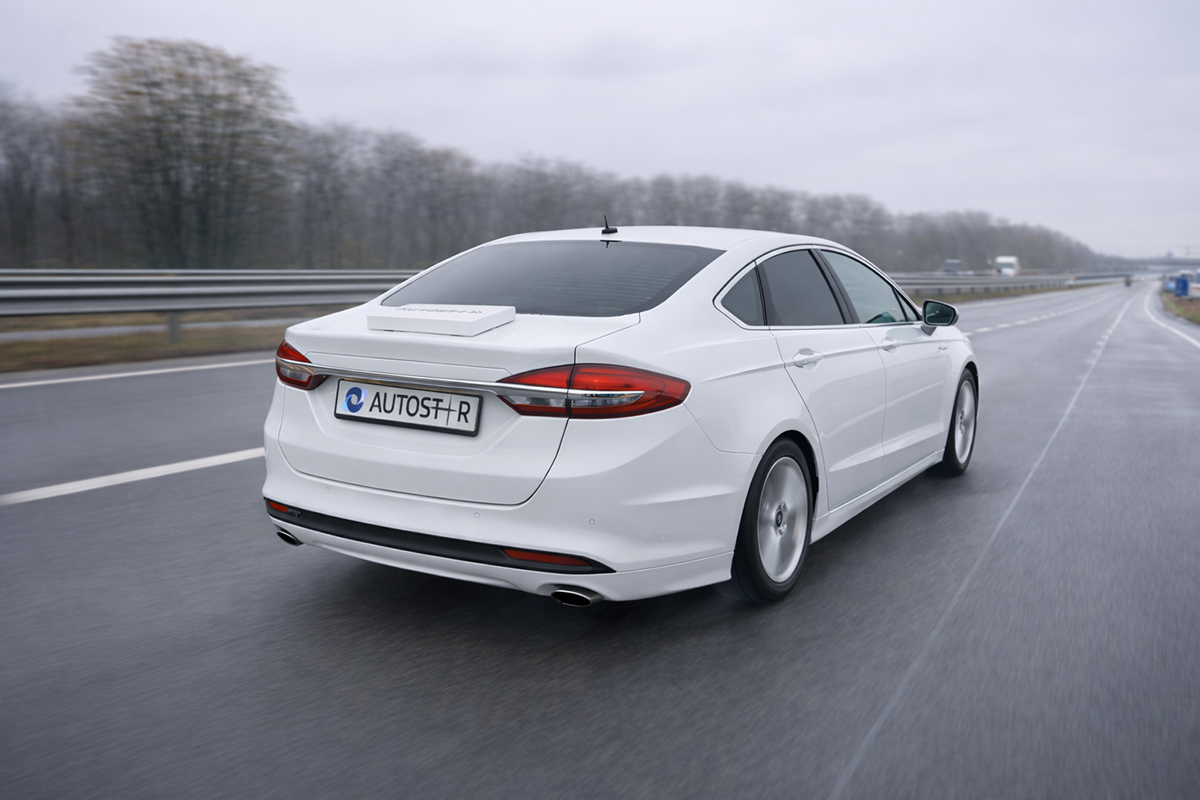 Старлінк на багажнику автомобіля